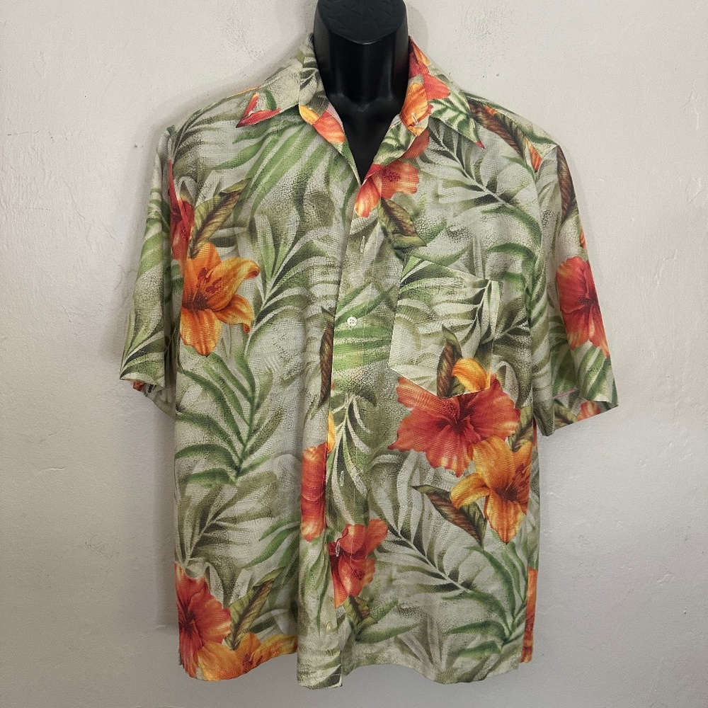 Georg Roth Short Sleeve Shirt Medium 39/40 Gently worn Silk blend no fabric tag